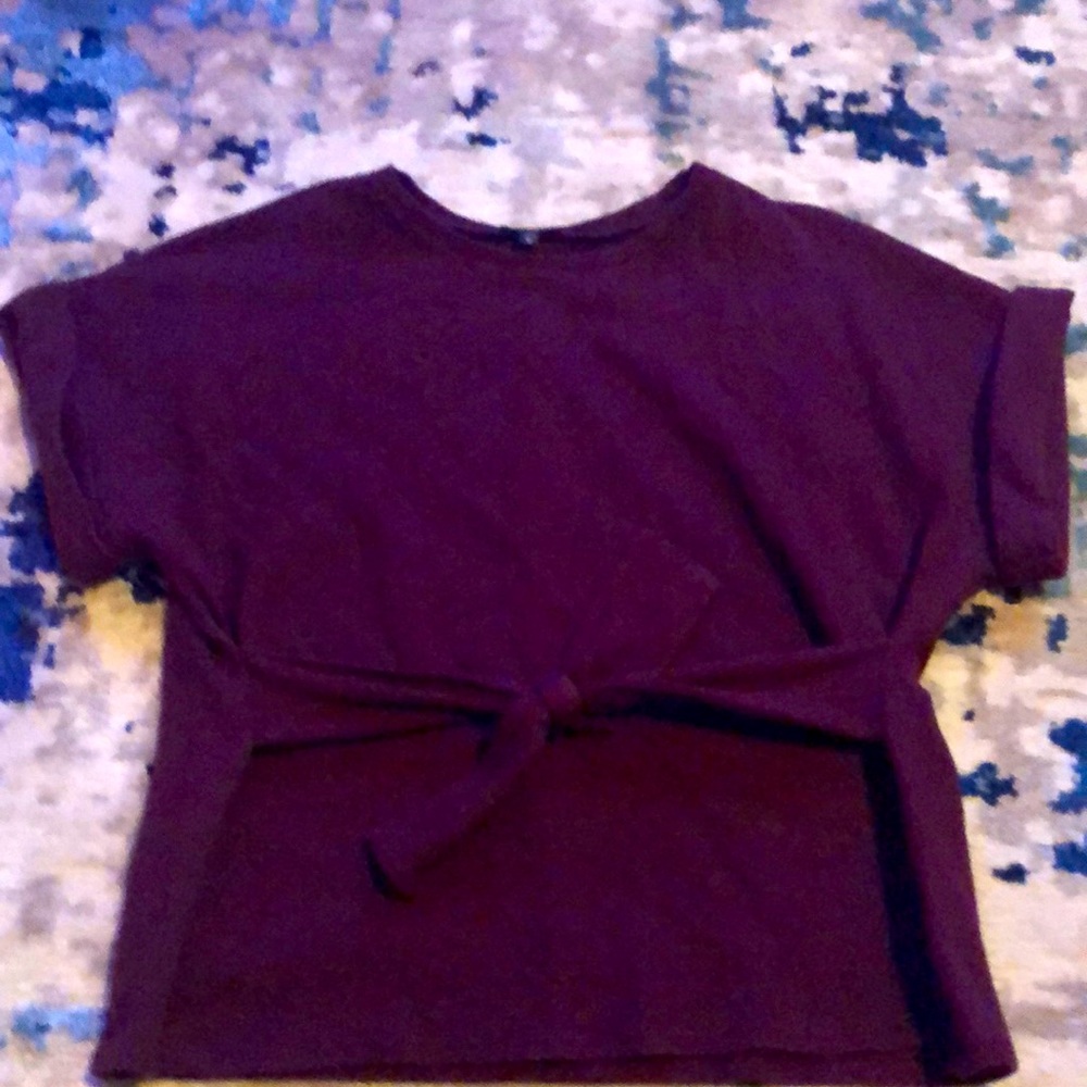 Express Tie Front Blouse